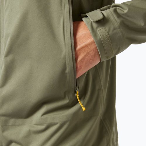 Pánska bunda do dažďa Rab Kinetic 2. khaki QWG-74