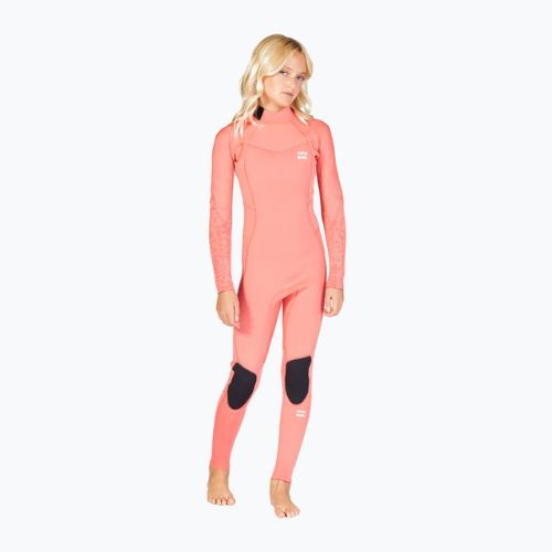 Detská plavecká pena Billabong 4/3 Teen Synergy BZ vintage coral