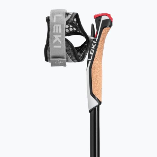 LEKI Flash Carbon Nordic walking palice čierno-zelené 65325602105