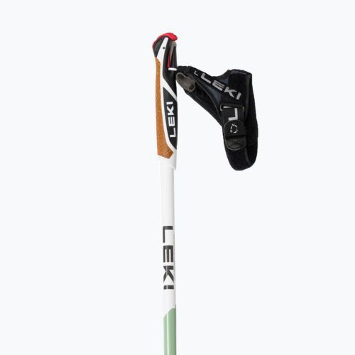 Palice na nordic walking LEKI Spin Shark SL bielo-zelené 65326141