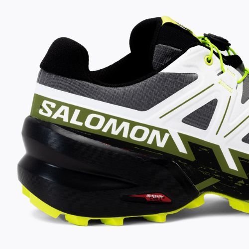 Pánska bežecká obuv Salomon Speedrcross 6 čierno-biela L417383