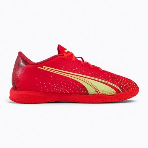 Detské kopačky PUMA Ultra Play IT Jr oranžové 106927 03