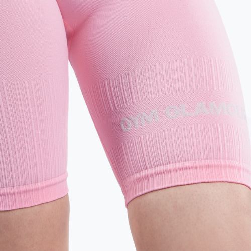 Dámske tréningové šortky Gym Glamour Bikers push up pink 410