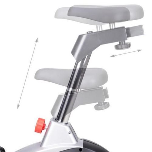 Stacionárny bicykel HMS M6995 šedo-čierny 17-1-41