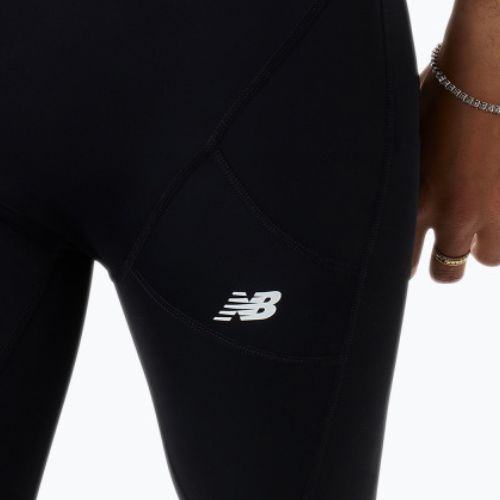 Pánske bežecké nohavice New Balance Compression Tight black NBMP23112BK
