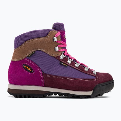 Dámske trekingové topánky AKU Ultra Light Original GTX červeno-fialové 365.2-589-4