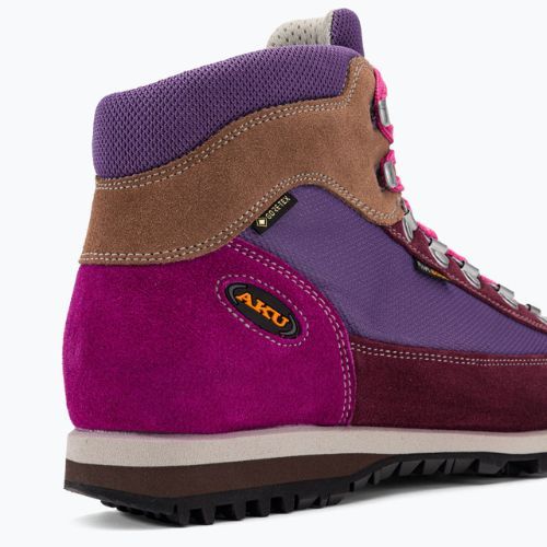 Dámske trekingové topánky AKU Ultra Light Original GTX červeno-fialové 365.2-589-4