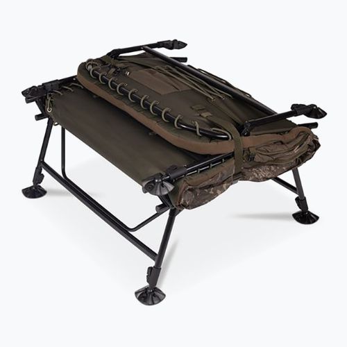 Posteľ Nash Tackle Indulgence MF6 5 Season SS4 Wide MkII hnedá T9488