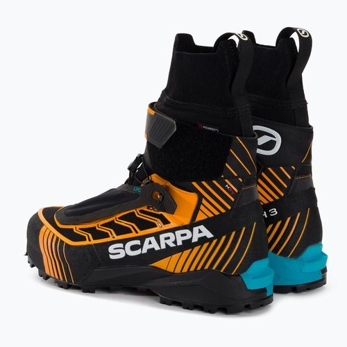Pánske trekingové topánky SCARPA Ribelle Tech 3 HD čierno-oranžové 7174