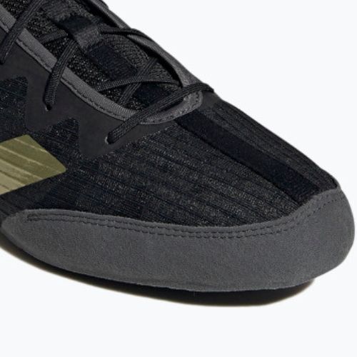 Boxerská obuv adidas Box Hog 4 čierno-zlatá GZ6116