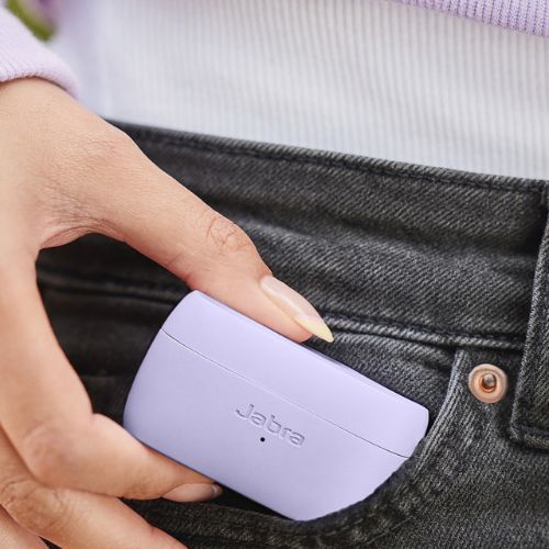 Bezdrôtové slúchadlá Jabra Elite 3 fialové 1-91412-6