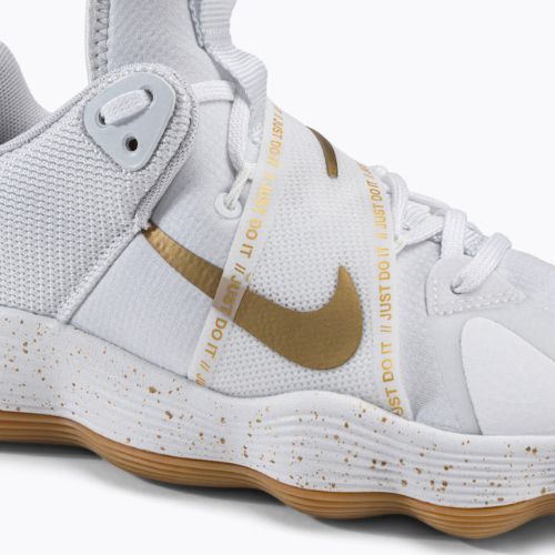 Volejbalová obuv Nike React Hyperset SE white and gold DJ4473-170