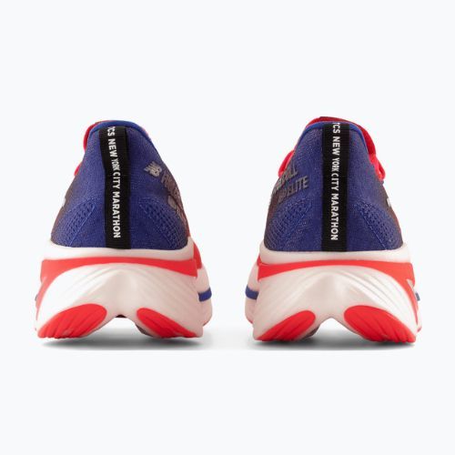 Dámska bežecká obuv New Balance TCS New York City Marathon FuelCell SC Elite V3 červená NBWRCELNY3