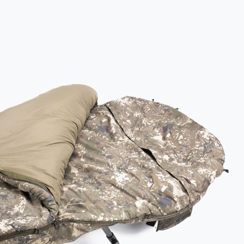 Posteľ Nash Tackle Indulgence MF6 5 Season Compact zelená T945