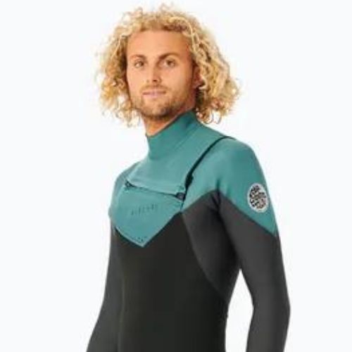 Rip Curl pánske plavky D/Patrol Perf C/Zip 4/3 mm GB M 888 black/green 15NMFS