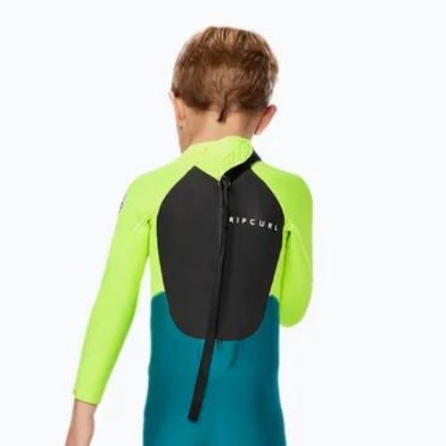 Rip Curl Groms Omega 3/2GB B/Zip 1599 zeleno-modrá detská kombinéza 118BFS