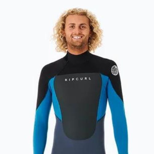 Pánska plavecká pena Rip Curl Omega 5/3 mm GB B/Zip 7 sivomodrá 113MFS