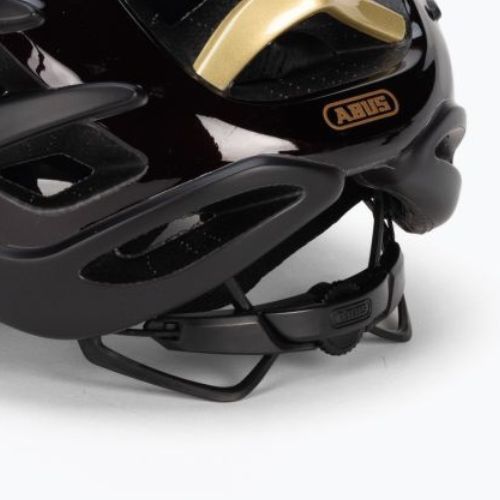 Cyklistická prilba ABUS AirBreaker black/gold 86830