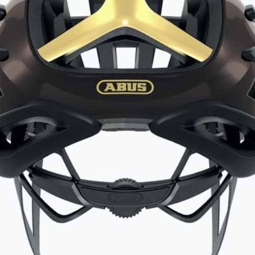 Cyklistická prilba ABUS AirBreaker black/gold 86830