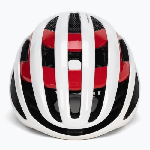 Cyklistická prilba ABUS AirBreaker bielo-červená 86836