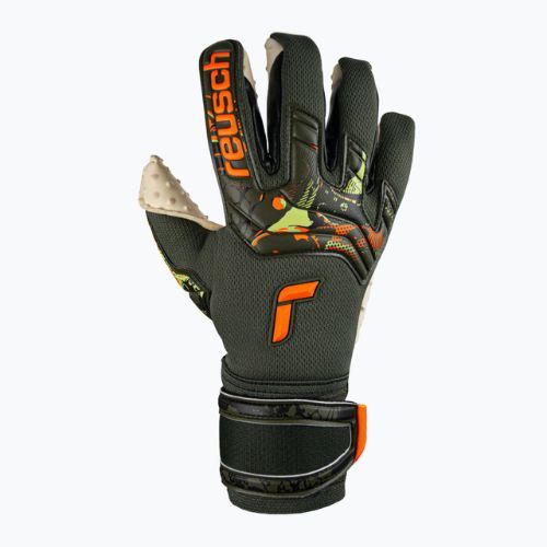 Reusch Attrakt Speedbump brankárske rukavice zelené 53739-5556