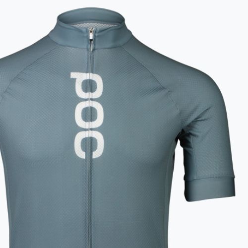 Pánsky cyklistický dres POC Essential Road Logo calcite blue/mineral blue