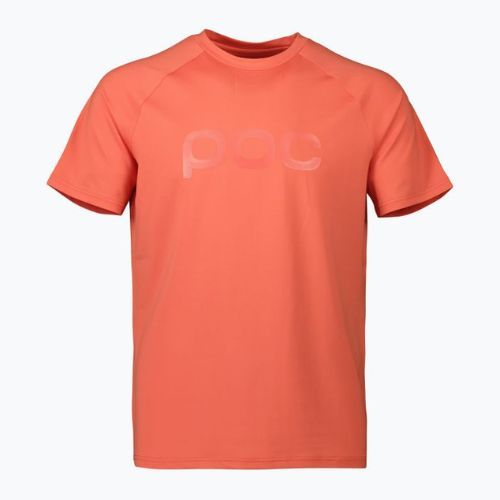 Pánsky cyklistický dres POC Reform Enduro Tee ammolite coral