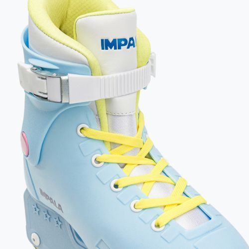 Dámske inline korčule IMPALA Lightspeed blue/yellow IMPINLINE1