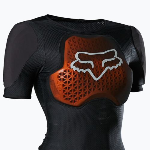 Cyklistický dres s chráničmi Fox Racing Baseframe Pro SS čierny 28961_1