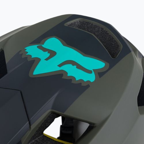 Cyklistická prilba Fox Racing Proframe Blocked zelená 29398_99