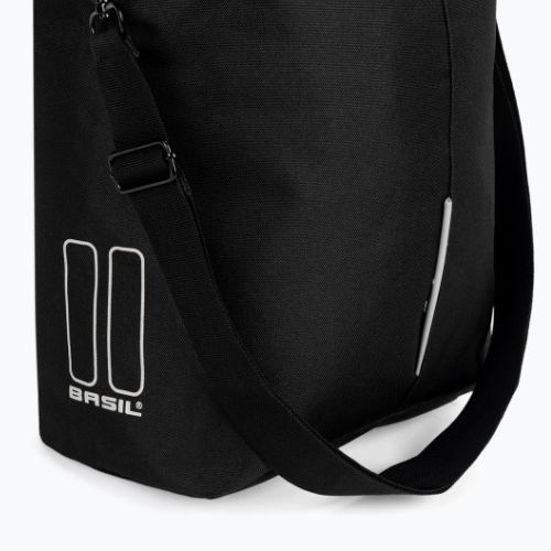 Taška na bicykel Basil Bloom City Shopper čierna B-17779