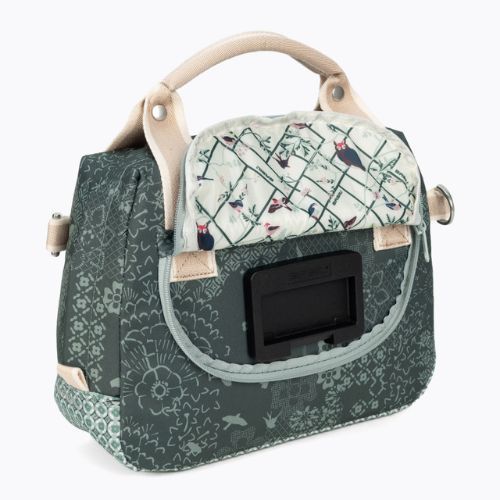 Taška na riadidlá mestského bicykla Basil Boheme Green B-18014