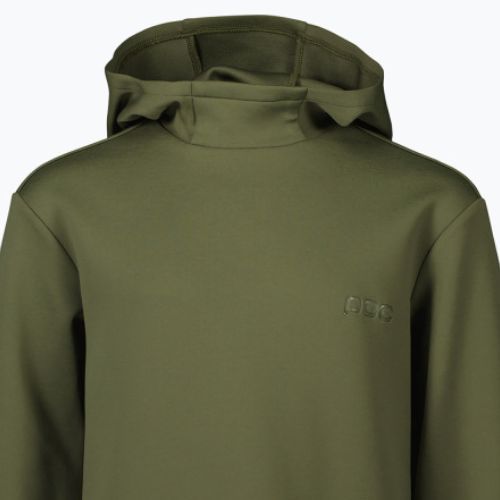 Detská cyklistická mikina POC Essential MTB Hoodie epidote green