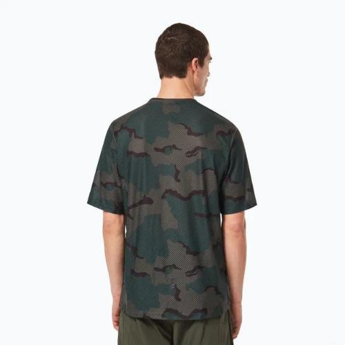Pánsky cyklistický dres Oakley Ride Free SS zelený FOA4378