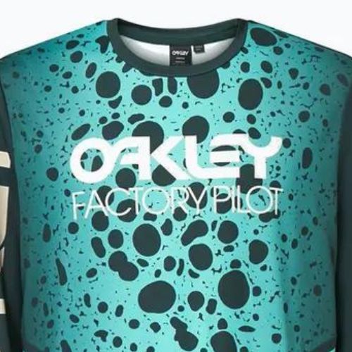 Pánsky cyklistický dres Oakley Maven Rc LS zelený FOA4443