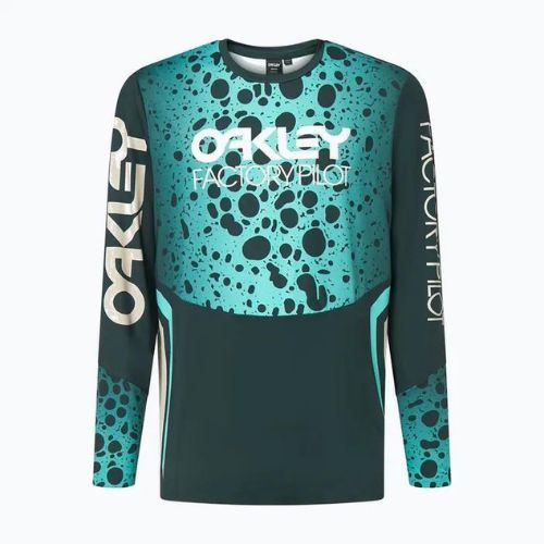 Pánsky cyklistický dres Oakley Maven Rc LS zelený FOA4443