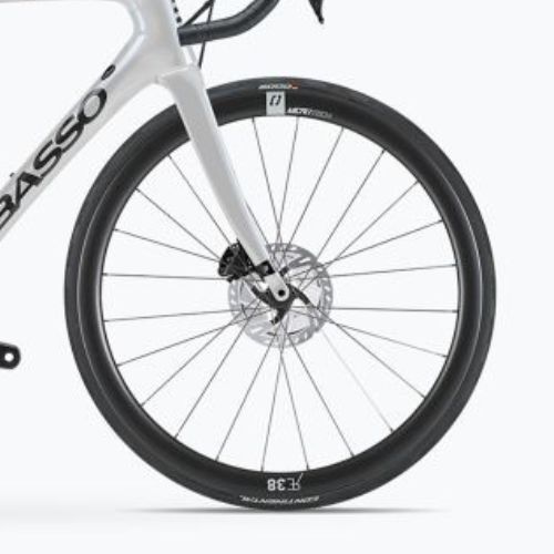 Basso Diamante Disc cestný bicykel strieborný DID3122