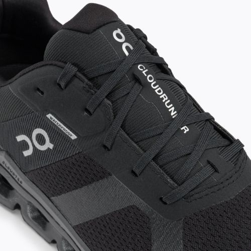 Pánska bežecká obuv On Cloudrunner Waterproof black 5298639
