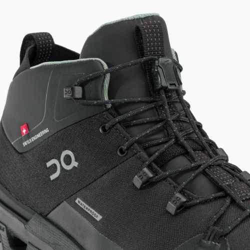 Dámska treková obuv On Cloudtrax Waterproof black 3WD10880553