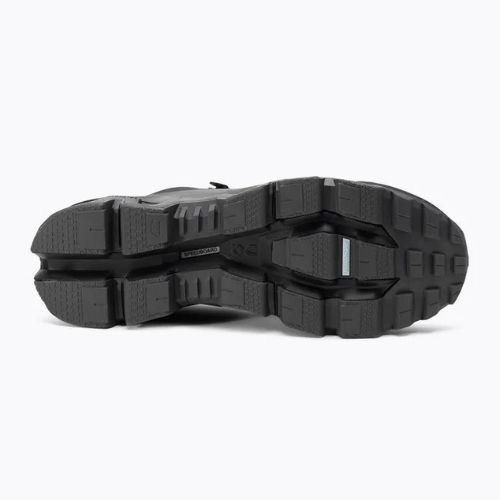 Pánske trekové topánky On Cloudwander Waterproof black/eclipse 7398606