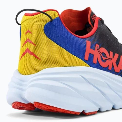 Pánska bežecká obuv HOKA Rincon 3 black-blue 1119395-BDGB