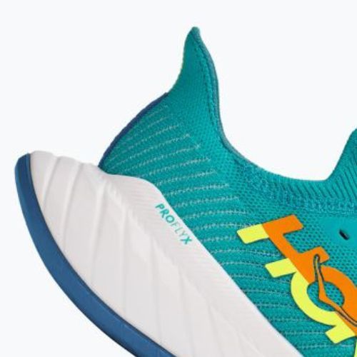 Pánska bežecká obuv HOKA Carbon X 3 blue/yellow 1123192-CEPR