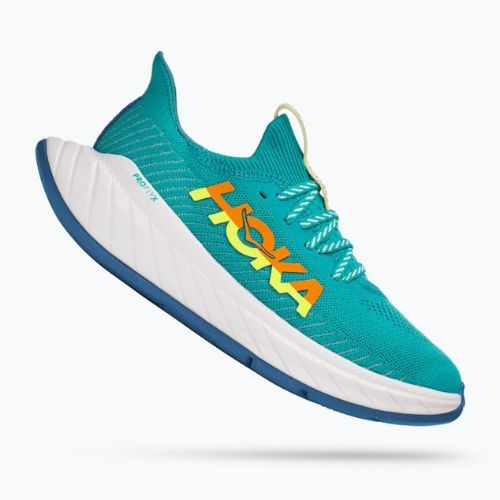 Pánska bežecká obuv HOKA Carbon X 3 blue/yellow 1123192-CEPR
