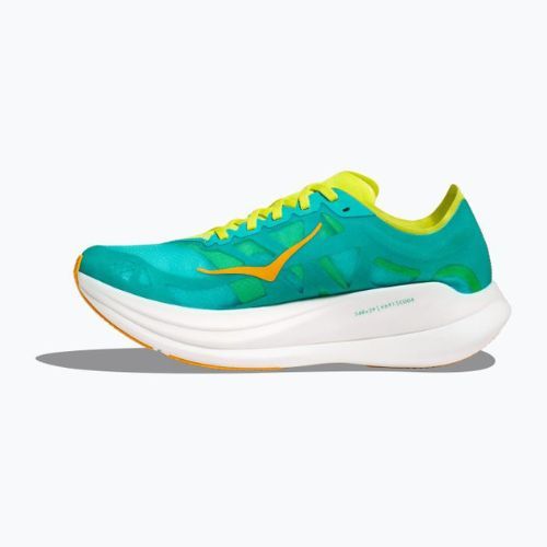 HOKA Rocket X 2 pánska bežecká obuv blue/yellow 1127927-CEPR