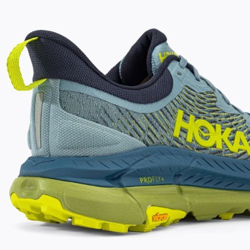 Pánska bežecká obuv HOKA Mafate Speed 4 blue/yellow 1129930-SBDCT