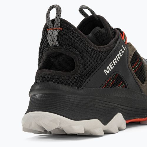 Pánske turistické topánky Merrell Speed Strike LTR Sieve black-green J067643