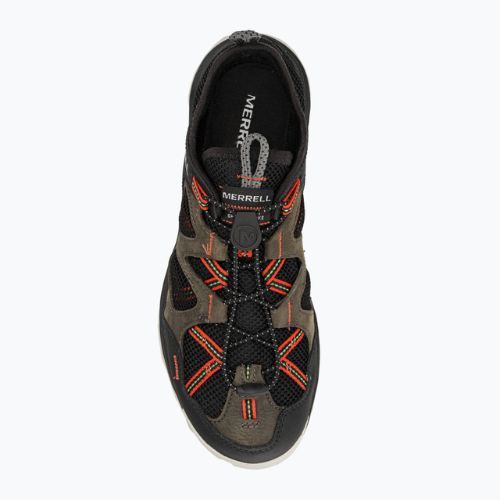 Pánske turistické topánky Merrell Speed Strike LTR Sieve black-green J067643