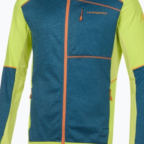 Pánska trekingová mikina LaSportiva Existence Hoody navy blue-green P53639729