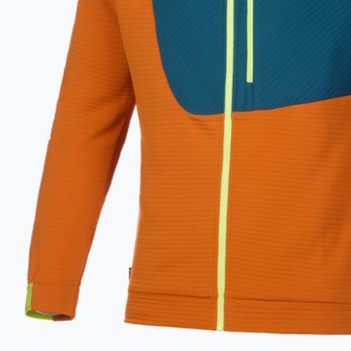 Pánska lezecká mikina LaSportiva Mood Hoody orange and navy blue N71208639