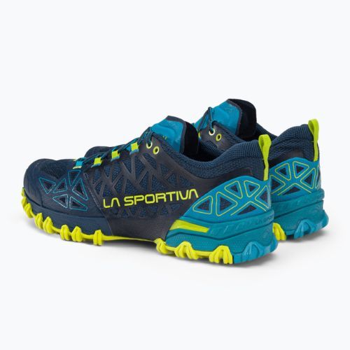 La Sportiva pánska bežecká obuv Bushido II blue/yellow 36S618705